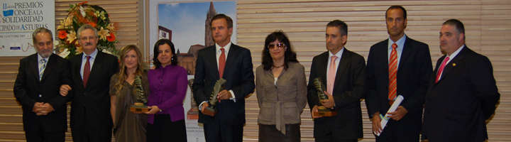 Cocemfe Asturias recibe el premio a la Solidaridad de la Once