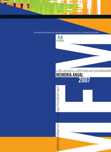 Portada de la Memoria 2007
