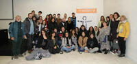 Foto de familia con representantes de las entidades de COCEMFE Asturias