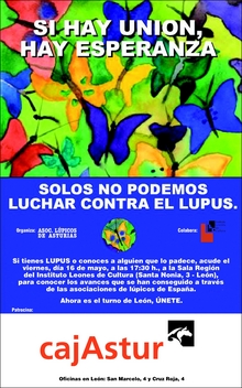 "Solos no podemos luchar contra el Lupus"