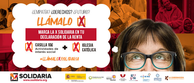 Banner anunciador de la XSolidaria