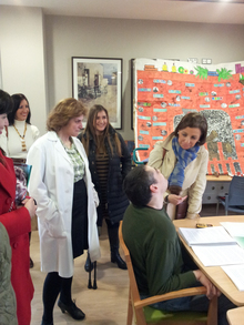 /fotos/La presidenta del Partido Popular de Gijón, Ángeles Fernández-Ahuja, visitó el pasado Lunes 25 de Marzo el Centro de Ate