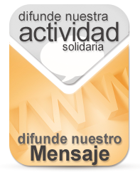 Difunde nuestra actividad solidaria