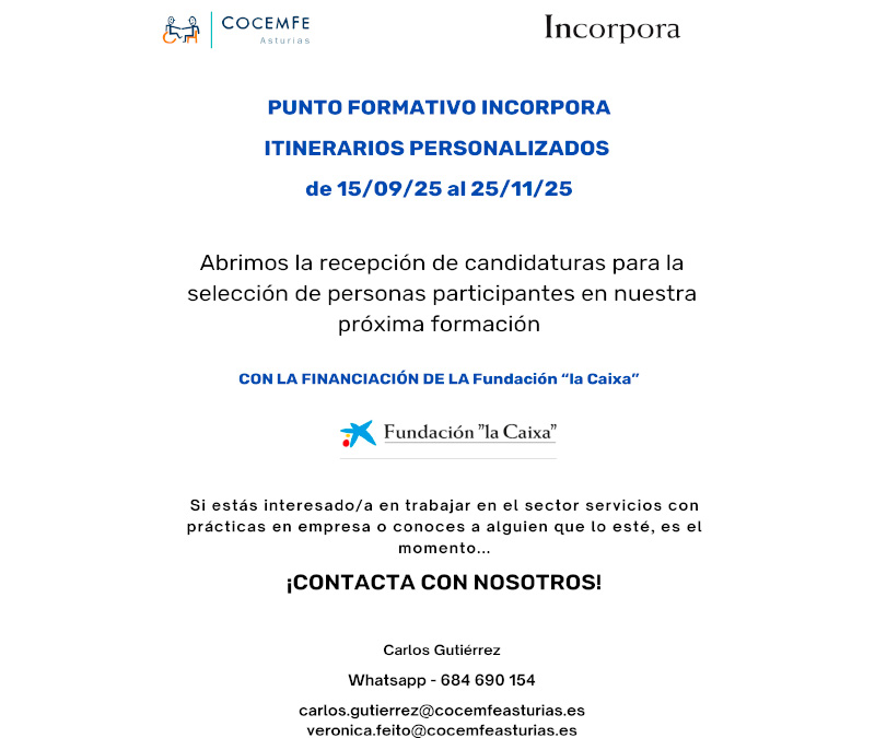 cartel promocion